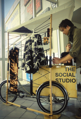 The Social Studio: Has opened up a pop-up store to market its designs.